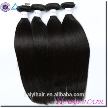 Haiyi Hair Dropsgip Grado al por mayor 10A 20 pulgadas Straight Virgin Malaysian Human Hair Qingdao